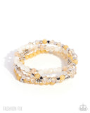 Colorful Commute - Multi Stretchy Bracelets - Sunset Sightings August 2025 - Paparazzi Accessories - FF0825