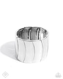 Crusading Celebrity - Silver Stretchy Bracelet - Sunset Sightings - February 2025
