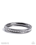 Dangerously Defiant - Black Bracelet - Magnificent Musings December 2025 FF1225 - Paparazzi Accessories