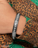 Dangerously Defiant - Black Bracelet - Magnificent Musings December 2025 FF1225 - Paparazzi Accessories