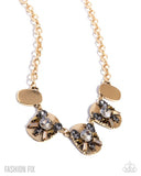 Edgy Extravagance - Multi Necklace - Magnificent Musings August 2025 - Paparazzi Accessories - FF0825