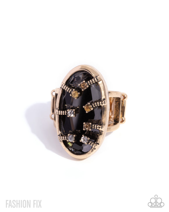 Encircled in Edge - Multi Ring - Magnificent Musings August 2025 - Paparazzi Accessories - FF0825