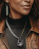 Enclosed Edge - Multi Necklace - Magnificent Musings January 2025