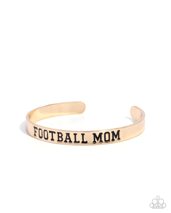 Football Mom - Gold