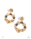 Graceful Garden - Gold Post Earrings - Glimpses of Malibu January 2025