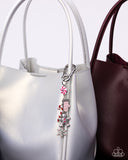 Holiday Moments - Pink - Paparazzi Accessories Christmas Bag Charm Week One