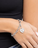 Memorable Matriarch - White - Rhodium Plated Charm