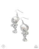 Perfect Paradigm - White Earrings - Fiercely 5th Avenue - February 2025