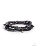 Scattered Sparkle  Black