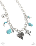 Southwestern Souvenir - Blue Necklace - Simply Santa Fe - February 2025