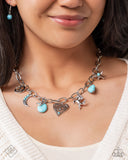 Southwestern Souvenir - Blue Necklace - Simply Santa Fe - February 2025