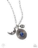 Stirring Season - Blue Necklace - Sunset Sightings April 2025 - Paparazzi Accessories - FF0425