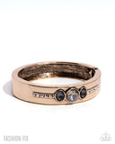 Sumptuous Sass - Gold Hinge Bracelet - Magnificent Musings August 2025 - Paparazzi Accessories - FF0825