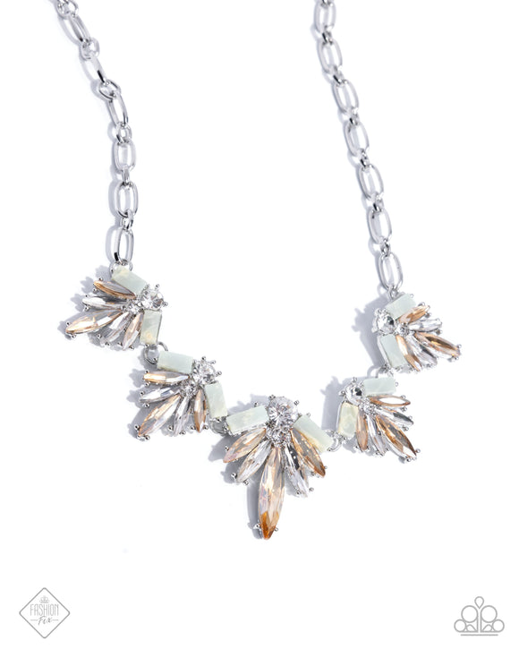 Superb Shine - Multi Necklace - Fiercely 5th Avenue January 2025 PREORDER