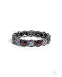 Take a Moment to Reflect - Red - Paparazzi Bracelet - Pink Diamond Exclusive