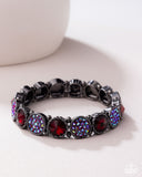 Take a Moment to Reflect - Red - Paparazzi Bracelet - Pink Diamond Exclusive