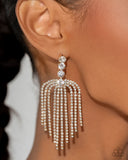 Tapered Twilight - Gold - Paparazzi Accessories LOP1224