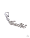 Tastefully Thankful - Silver - Rhodium Charm