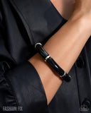 Wondrous Winter - Black Bracelet - Sunset Sightings December 2025 FF1225 - Paparazzi Accessories