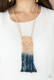 Look At MACRAME Now - Blue