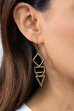 Glamorously Geometric - Brass