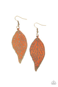 Leafy Luxury - Orange