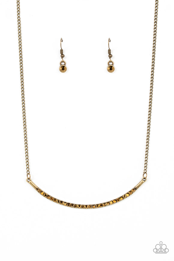 Collar Poppin Sparkle - Brass