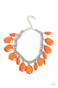 Serendipitous Shimmer - Orange - Paparazzi Accessories