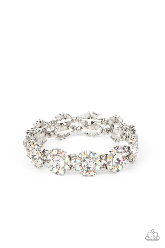 Premium Perennial - Multi - Paparazzi Iridescent Stretch Bracelet