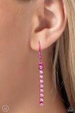 Champagne Night - Pink Paparazzi Accessories Pink Dipped Metal Necklace