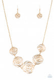 Rosy Rosette - Gold